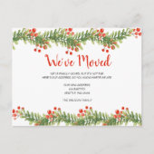 ボウフズオブホリー引っ越しましたホリデーアナウンス ポストカード (正面)