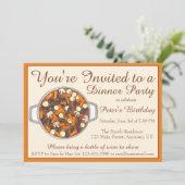 ボウフブルグニノンビーフシチュー夕食パーティーポトラック 招待状 (スタンド正面)