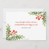 ボウフホリーウェーブモーティッドホリデーアナウンス (裏面)