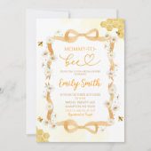 ボウフローラデイジーモンマートビーブライダルシャワー 招待状 (正面)