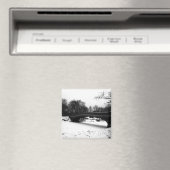 ボウブリッジウィンターセントラルパークNYC マグネット (インサイチュ (食洗機))