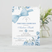ボウブルーコケット最初の聖餐式 招待状 (スタンド正面)