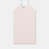 ボウベビーシャワー特典/ギフトラベル ギフトタグ (裏面)