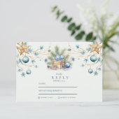 ボウホフロステッドブルー結婚パイン 出欠カード (スタンド正面)