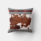 ボウホ素朴ウエスタンコウィド名 クッション (裏面)