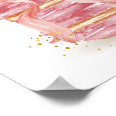 ボウボンジュールベベマカロンベビーシャワーウェルカム ポスター (角)