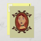 ボウヤの娘 ポストカード (正面/裏面)