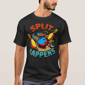 ボウラースプリット・ハプンズ Tシャツ