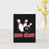 ボウラー300クラブ ロゴTシャツ カード (黄色い花)
