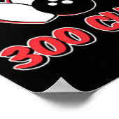ボウラー300クラブ ロゴTシャツ ポスター (角)