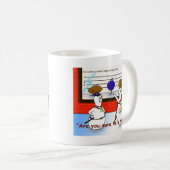 ボウリングおもしろいボール犯罪の贈り物と収集品 コーヒーマグカップ (正面右)