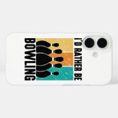 「ボウリングがいいな」面白い引用符 Case-Mate iPhoneケース (裏面 (横))