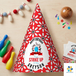 ボウリングで遊ぼう!楽しいキッズの5歳の誕生日パーティボウリング パーティーハット