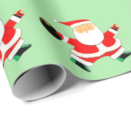 ボウリングのクリスマスプレゼント ラッピングペーパー