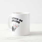 ボウリングのコーヒーマグがいい コーヒーマグカップ (正面左)