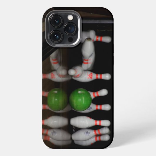 ボウリングのピン iPhoneケース (裏面)