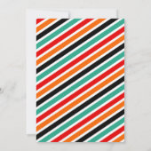 ボウリングの誕生日パーティー招待状 招待状 (裏面)