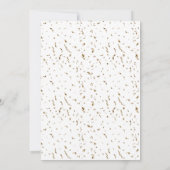 ボウリングの誕生日パーティー 招待状 (裏面)