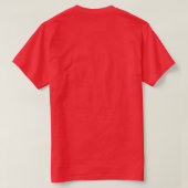 ボウリングをする人、 クリケットの投手とボーリングチームの樋 Tシャツ (デザイン裏面)
