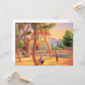 ボウリングをする人、 クリケットの投手ズアットラシオタットinフランス カード (正面/裏面インサイチュ)