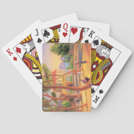 ボウリングをする人、 クリケットの投手ズアットラシオタットinフランス トランプ