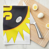 ボウリングをする人、 クリケットの投手300完璧なゲーム,ボーリングボールグラフィックス キッチンタオル (四つ折り)