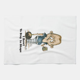 ボウリングをする人、クリケットの投手 キッチンタオル