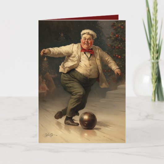 ボウリングをする人、 クリケットの投手 シーズンカード (正面)