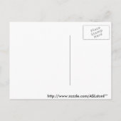 ボウリングをする人、クリケットの投手/ボーリングをするメリークリスマス シーズンポストカード (裏面)