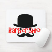 ボウリングをする人、クリケットの投手Barbershopper マウスパッド (マウス)