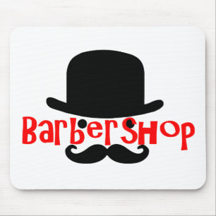ボウリングをする人、クリケットの投手Barbershopper マウスパッド
