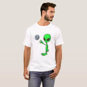 ボウリングエイリアン Tシャツ (正面フル)
