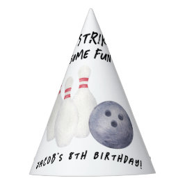 ボウリングキッズ誕生日パーティー パーティーハット