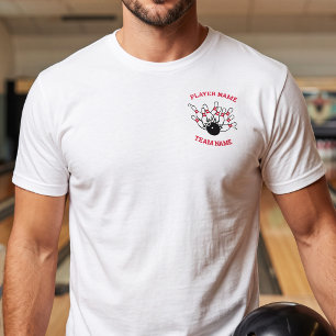 ボウリングチームロゴ ストライク オーダーメイドポロシャツ Tシャツ