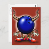 ボウリングデモン ポストカード (正面/裏面)