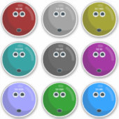 ボウリングパーソナライズされたボールのヒ素シール シール (正面)