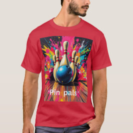 ボウリングピン仲間 Tシャツ