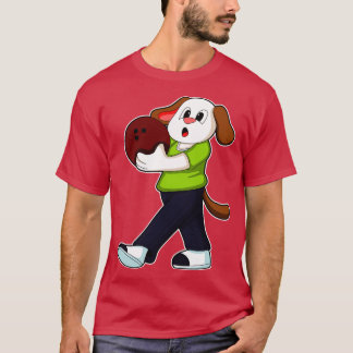 ボウリングボーリングで犬2 Tシャツ