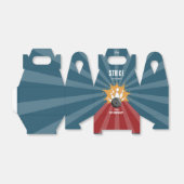 ボウリングボールが何らかのおもしろい子供の誕生日を打つ フェイバーボックス (折り畳みなし)