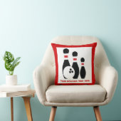 ボウリングボールとピンカスタムの クッション (椅子)