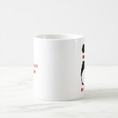 ボウリングボールとピンカスタムの コーヒーマグカップ (中央)