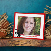 ボウリングボールとピンカスタムの フォトプラーク (側面)