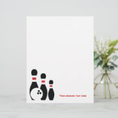 ボウリングボールとピンカスタムフライヤー (スタンド正面)