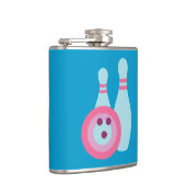ボウリングボールとピン フラスク (右)