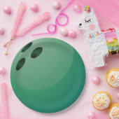 ボウリングボールデザイン紙パーティープレート ペーパープレート (パーティー)