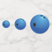 ボウリングボールパーティーテーブル紙吹雪 コンフェッティ (正面)