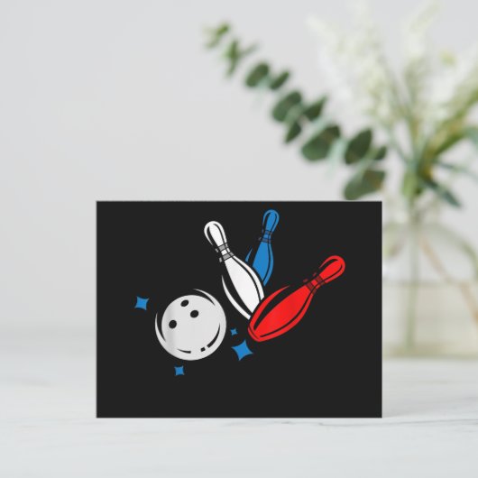 ボウリングボールボーリングピンボウリングをする人、 クリケットの投手ボウリングをする人、 クリケット 案内ポストカード (スタンド正面)