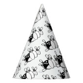 ボウリングボール及びピン紙帽子 パーティーハット (左)