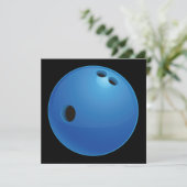 ボウリングボール招待状 招待状 (スタンド正面)