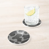 ボウリングボール牛グレー コースター (側面)